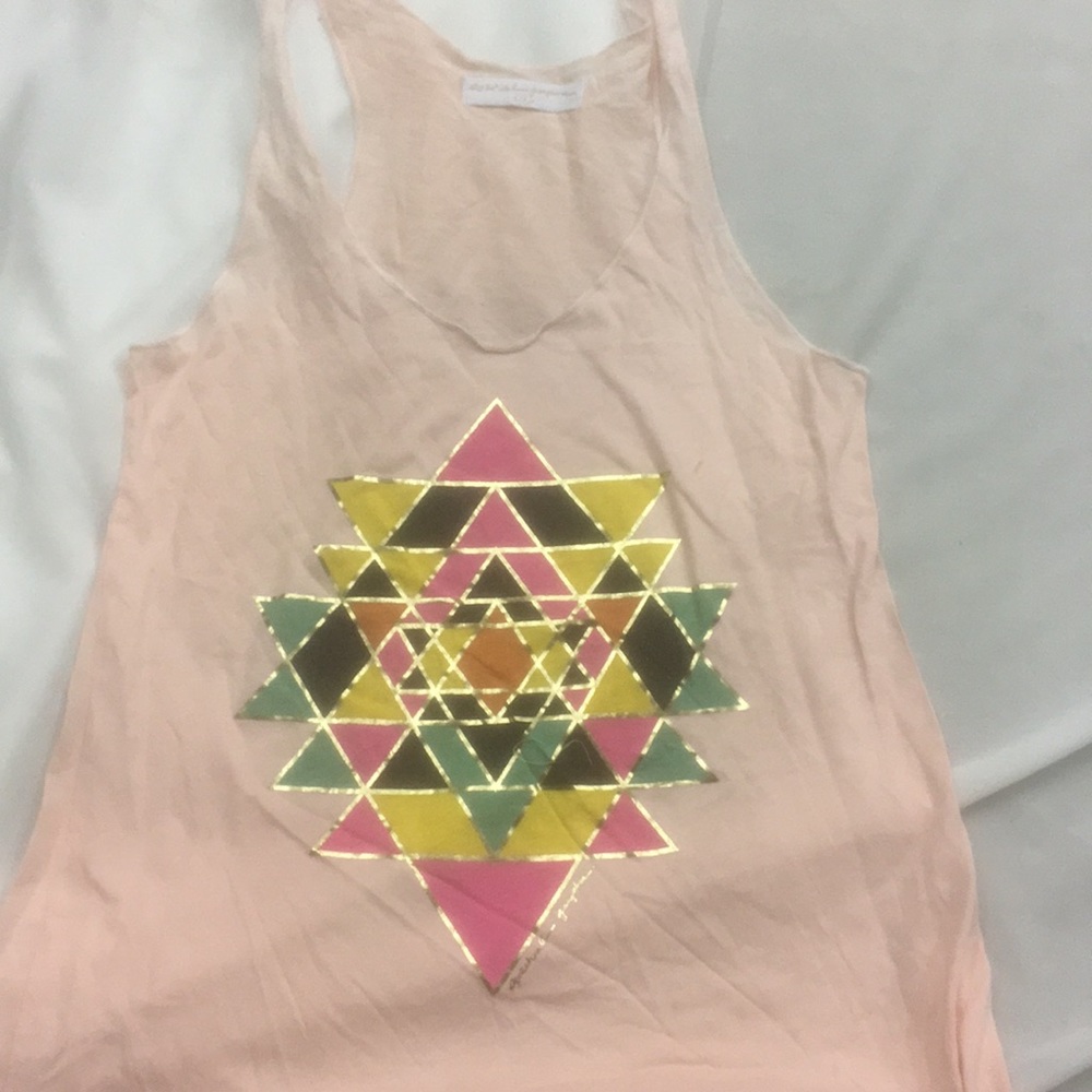 Spiritual Gangster raceback triangle  tank top new